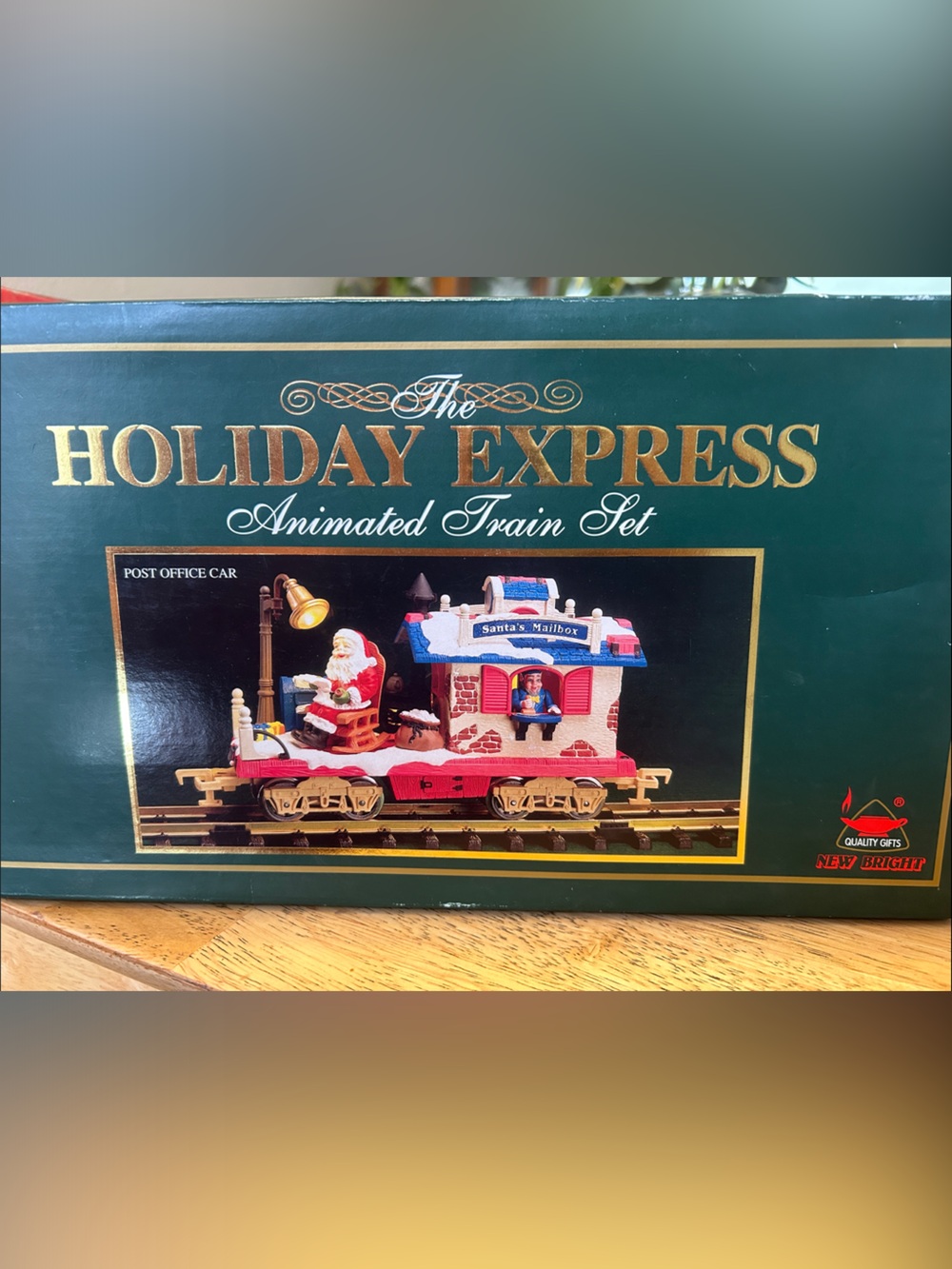 New Bright 380-1 Holiday Express Santa's Mailbox Car LN